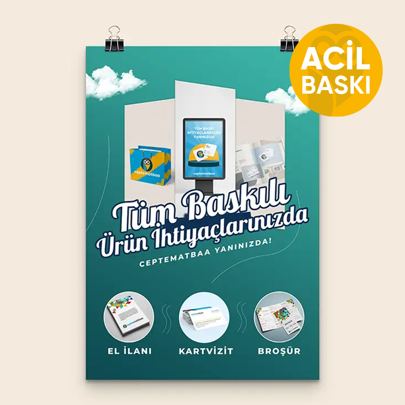 Acil Afiş / Poster